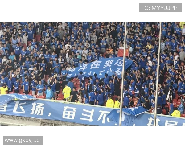 北看台球迷用手电筒拼出冠军奖杯形状为国安加油助威亚冠二国安战麦克阿瑟